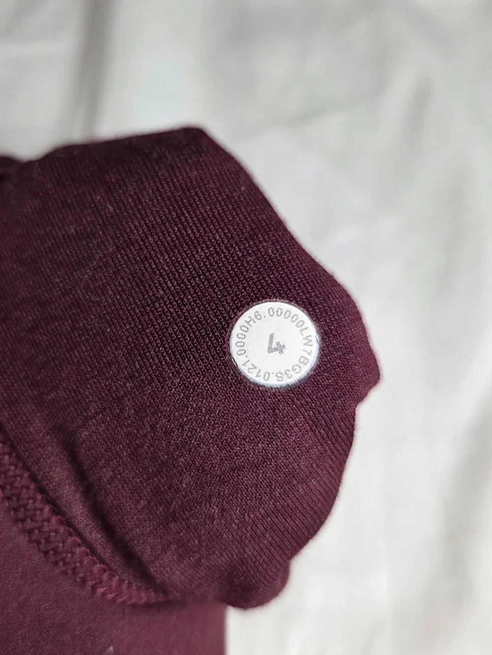 Lululemon Align High-Rise Shorts 6" - Burgundy / Red Merlot - Size 4 - Picture 3 of 3